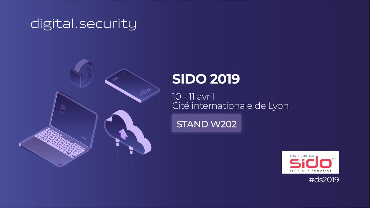 iotcert's tweet photo. 🤝🇫🇷 [@SIDOevent] Dans une semaine, nous serons à Lyon pour parler #InternetDesObjets ! Venez nous rencontrer sur le stand W202 du #SIDO19 ! #IoT #Cybersécurité #ds2019 https://t.co/mXV84pFA8F