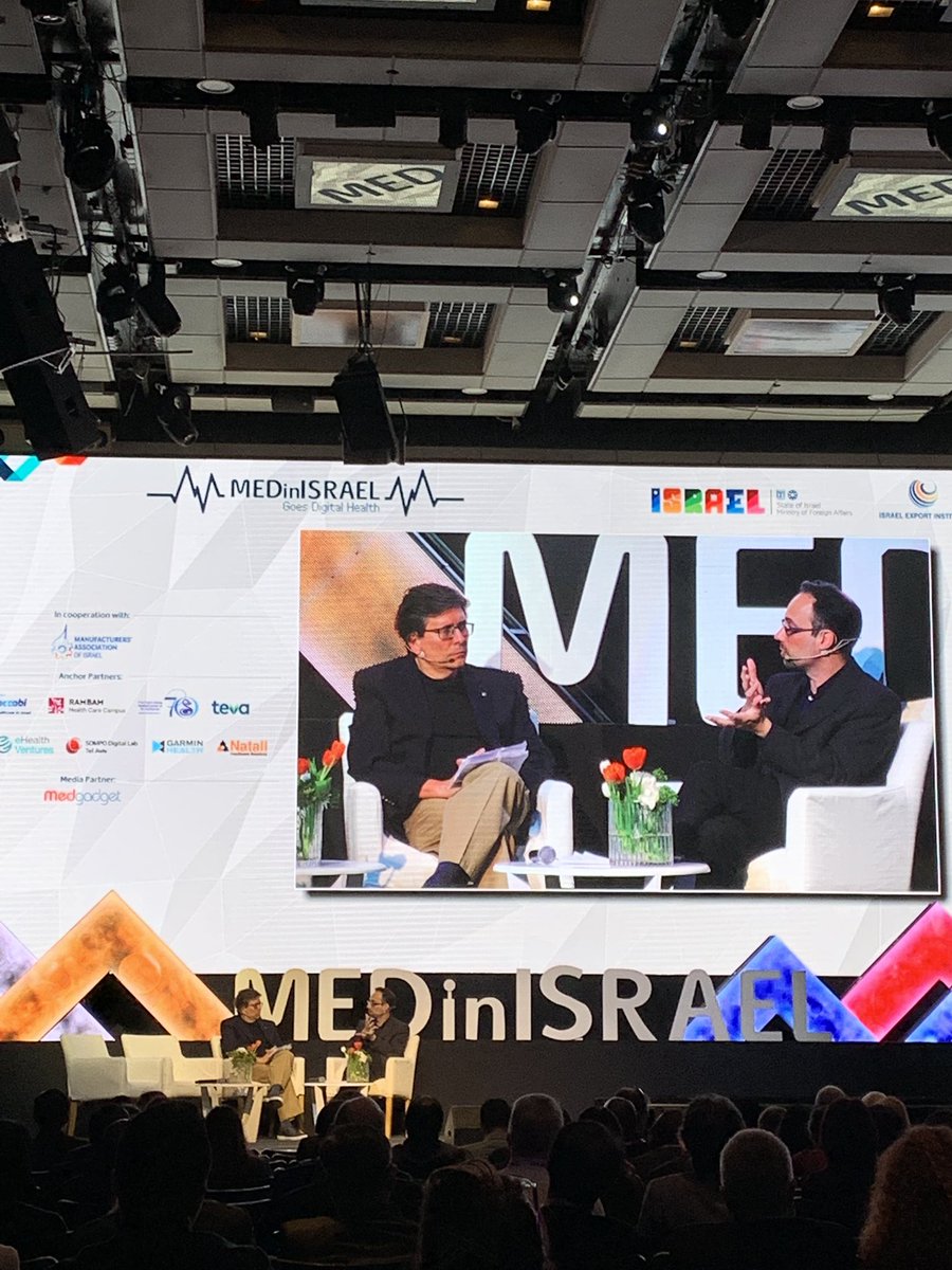 Great first day today at #medinisrael2019 #MEDinISRAEL!Israel is a leading nation in the digital health space. Through @kametventures, which supports many Israeli #healthtech ventures like @IbexMedAx, @AXA is part of this exciting adventure!