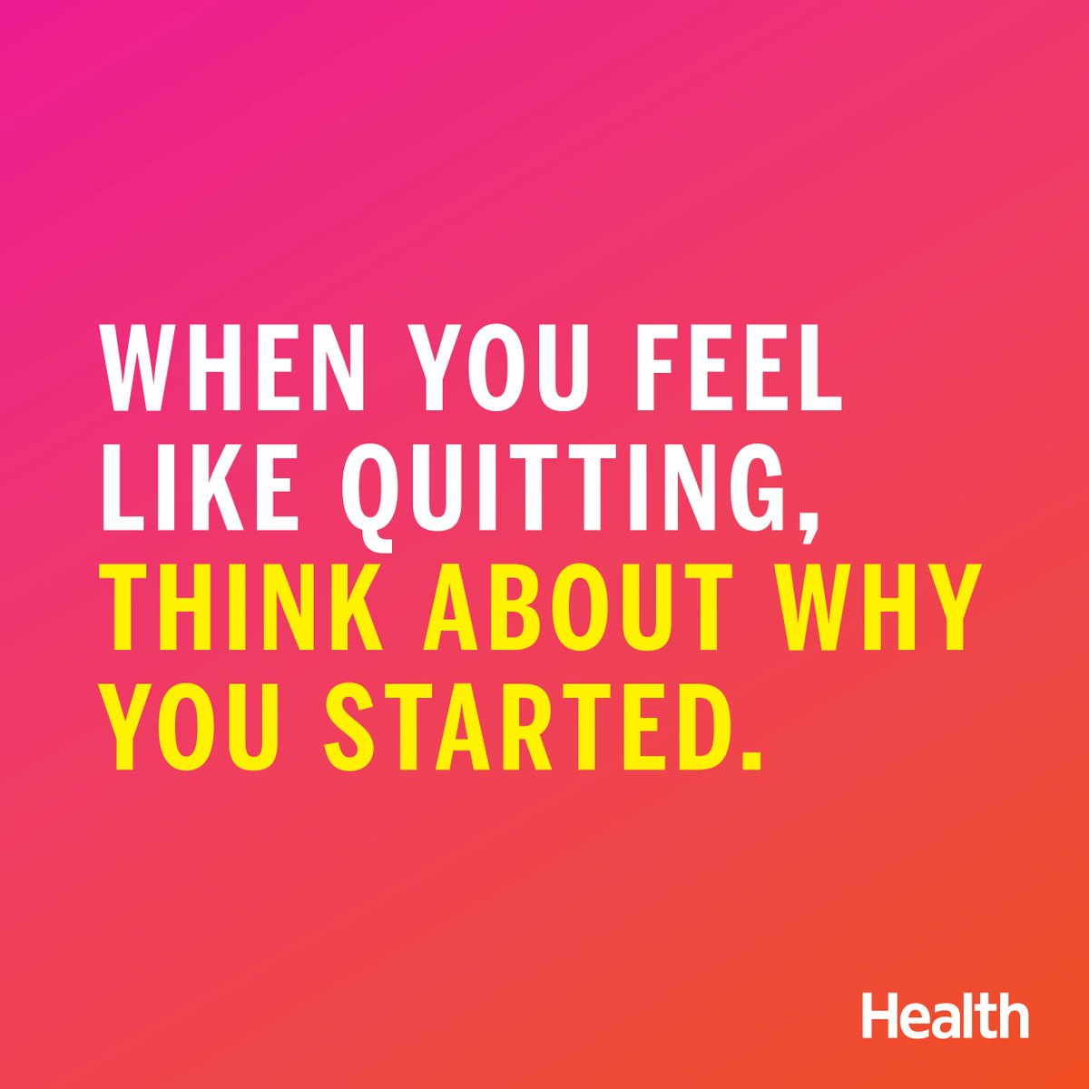 “I don’t stop when I’m tired, I stop when I’m DONE!”.....bit.ly/2HxXjnI