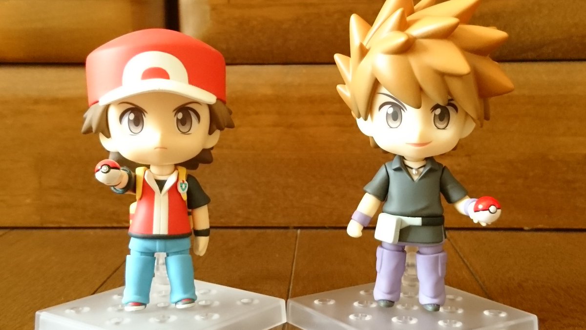 数年越しでレッドとグリーンが揃ったよ……！ #ポケモングッズ