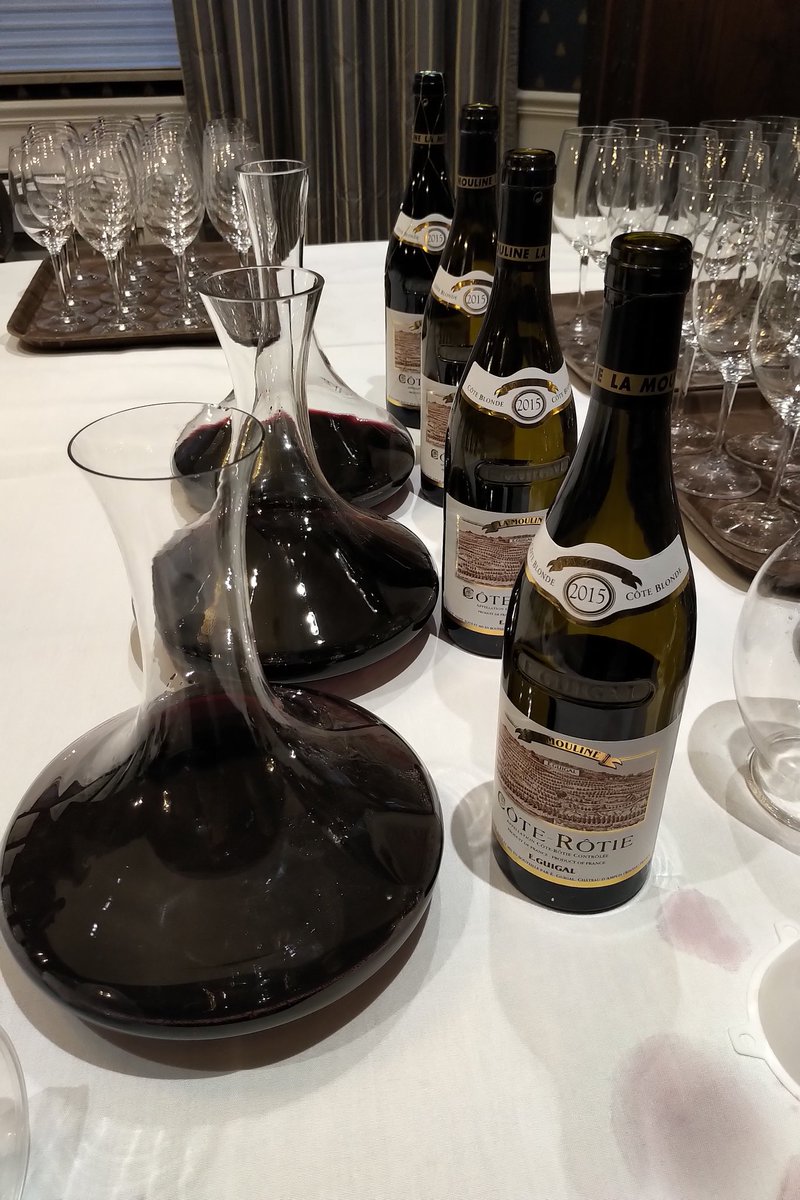 Vinexxpert's tweet photo. This week, we had the special privilege of welcoming Philippe Guigal of @DOMAINEGUIGAL for two exquisite wine tastings @nationalclubtoronto & @georgeonqueen
#eguigal #guigal #laturque #lalandonne #lamouline #côterôtie #domaineguigal #frenchwine #wine #winelover #rhonevalley https://t.co/YQ0l5aZJrM