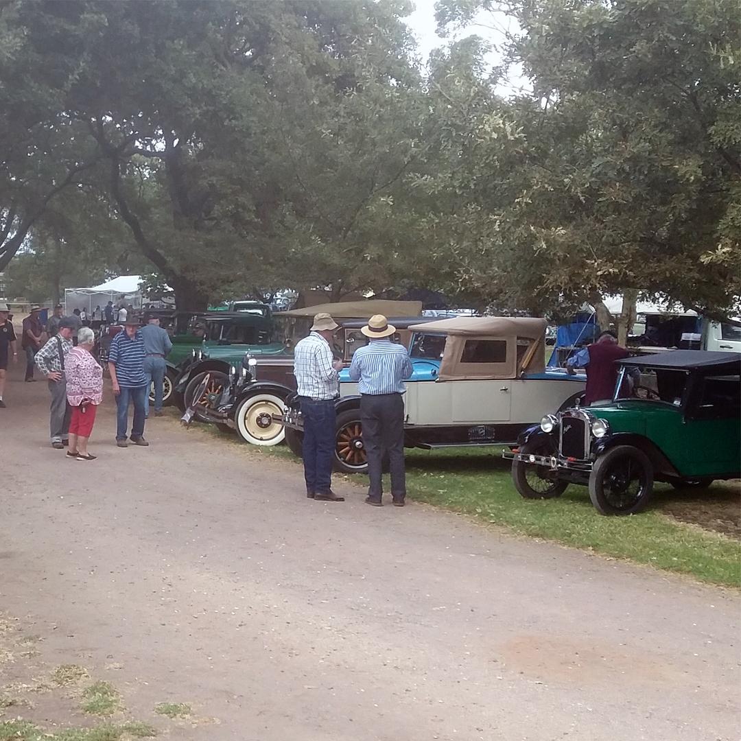 A stroll down memory lane at the annual vintage car rally at Tea Tree Lake Mortlake last Sunday