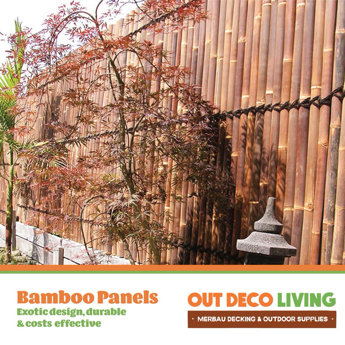 Outdecoliving1's tweet photo. Outdeco Living are Wholesaler & Direct Supplier of Merbau Fencing, Merbau Decking, Merbau Screenings, Decorative Screens, Bamboo Panels, Artificial Grass, Timber Supplies, Paling Fences. https://t.co/UB13C1QpVk #MerbauFences #DecorativeScreens #BambooPanels #MerbauDecking https://t.co/vKooDuzYMW