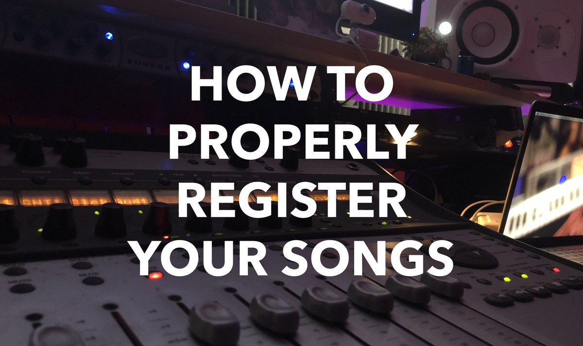 Step-by-Step on how to properly register your songs with BMI, ASCAP &amp; SESAC youtu.be/GPzuBI-OhzE