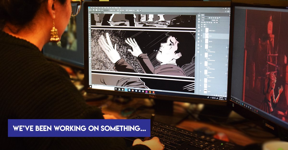 CfxComics's tweet photo. Something has been cooking up behind the scenes...
#CFPprogram #CreativeFrontiers #CF #comicscomingtoyousoon https://t.co/BWixPYQ0QG