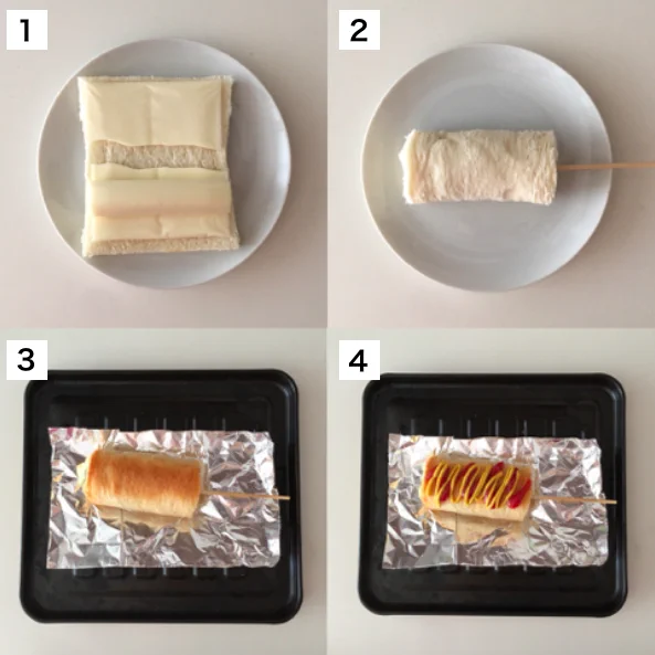 チーズドッグを究極に簡単に作ってみた！！