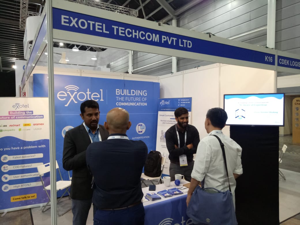 Exotel's tweet photo. Great vibe here @LMFAsia. Insightful panel discussion about how postal companies can stay relevant with the right mix of tech and CX.

Meet us at booth K16 if you're at the event! #LMFAsia #LMFConnect https://t.co/McsFhj5IC9