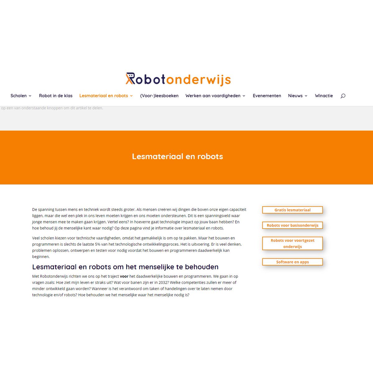 RobotOnderwijs's tweet image. We hebben de website in een nieuw jasje gestoken. Navigeer nu nog gemakkelijker naar alles wat je wil weten over onderwijsrobots robot-onderwijs.nl

#onderwijsrobot #robotonderwijs #juf #meester #leerkracht #leraar #onderwijs #school #basisschool #plusklas #verrijkingsklas