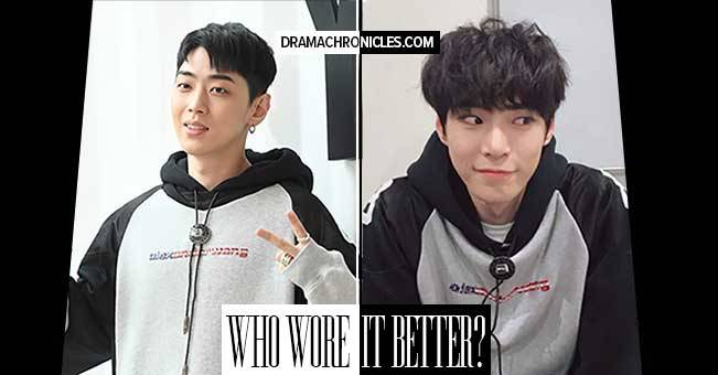 DramaChronicles's tweet photo. Who Wore the Alexander Wang Hoodie Better? Gray vs NCT Doyoung #Gray #NCTDoyoung https://t.co/nTPiHdqFO4 https://t.co/ZVKG1YTPcG