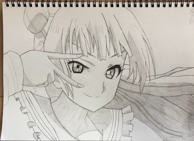 ヨハネ描いた、左目が最悪
#ラブライブサンシャイン
#絵描きさんと繫がりたい 