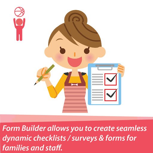 kindermate's tweet photo. ✨Meet Kinderm8- The Software that makes a meaningful difference in Early Childhood Education ✨

✅reports (accident/medication)
✅Daily Charts (meals/sleep/nappy change/sunscreen)
✅QIP (includes automated evidence)
✅Staff Rosters
✅Staff Kiosk
✅Form Builder 
✅RSVP to events https://t.co/5MYr8BiFgP