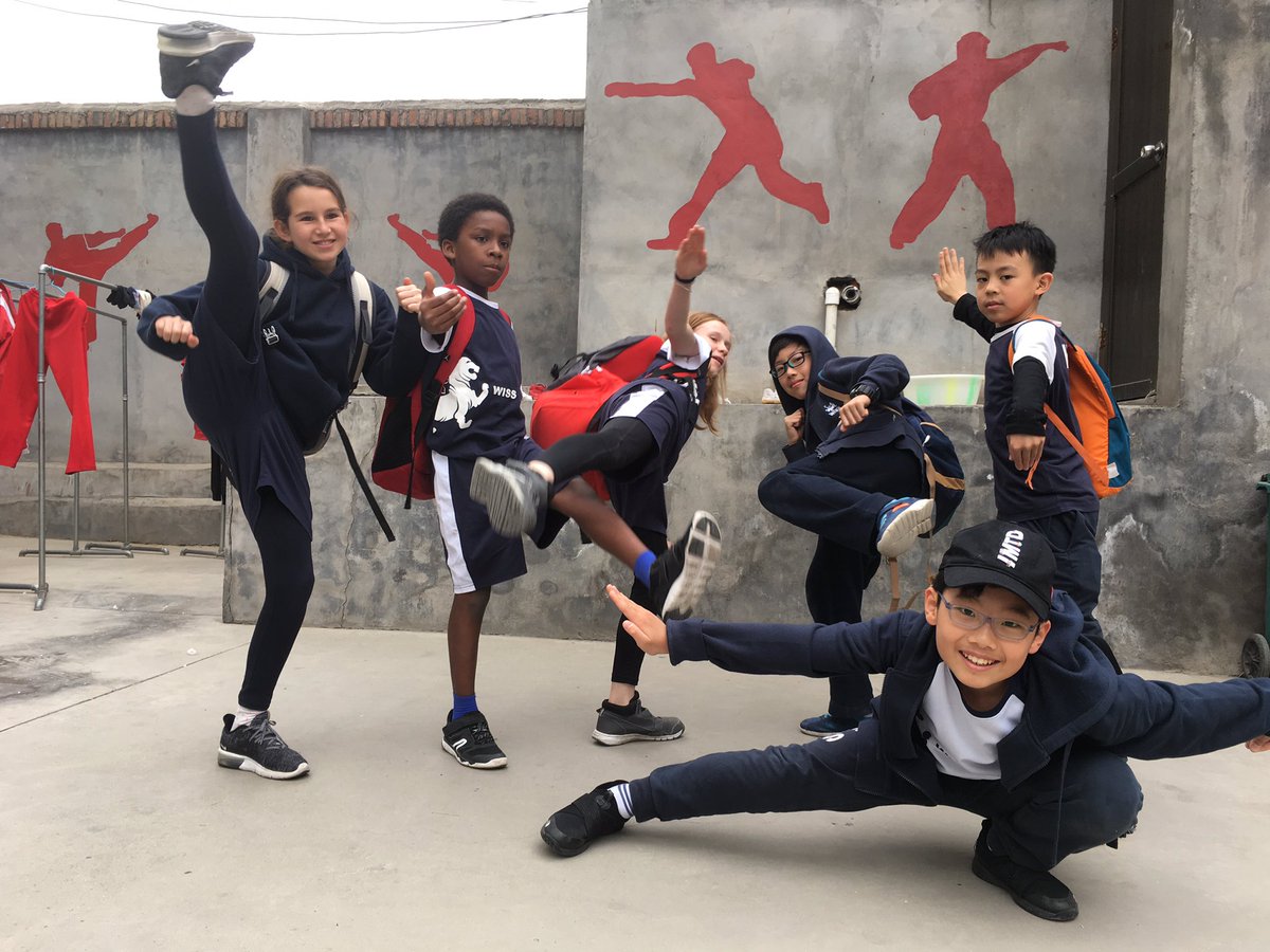 LisaEllery3's tweet photo. When students become the teachers. G5 students @WISSshanghai continued their Xi’an cultural journey today and learned from the expert residents of a local kung fu school. #kungfu #collaboration #culture #pypchat #WISScommunity https://t.co/MQzdWxn6dd