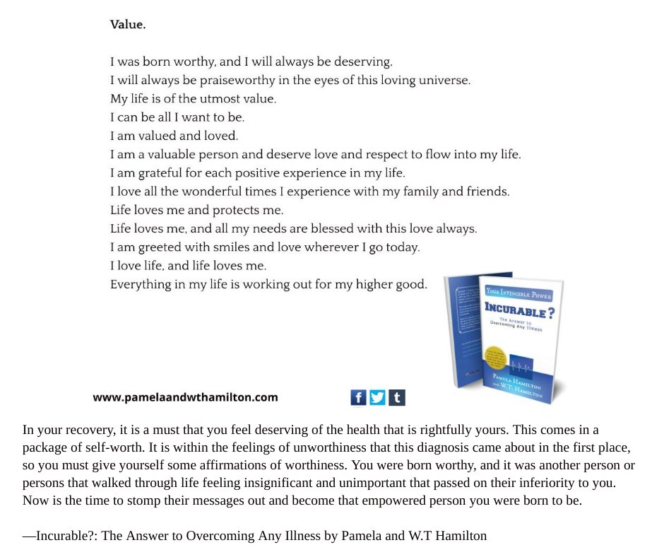 hamiltons_'s tweet photo. You were born to be worthy! Get this book today! https://t.co/l4VGafXhiE

#Value #SuccessTrain #SelfWorth #ToplinkPublishing https://t.co/hK6JxI7QAN