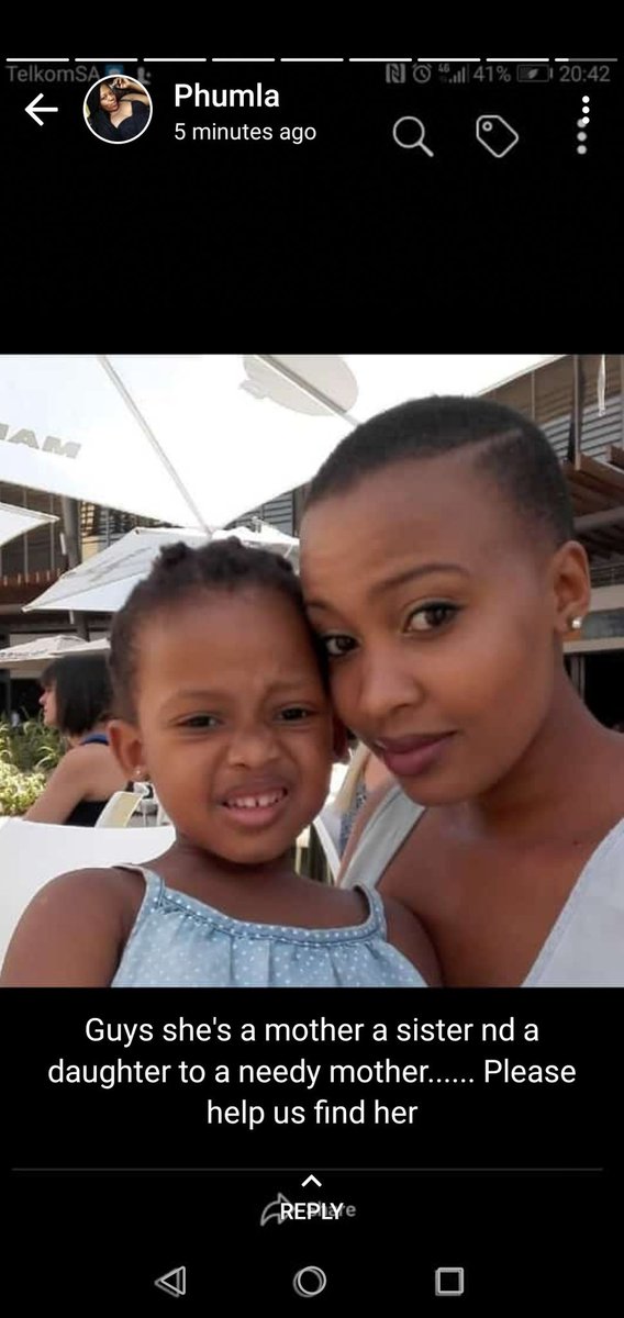 __mazondo's tweet photo. Please help us find Nosipho Ngcakane #GirlTalkZA https://t.co/witLZoDLS7