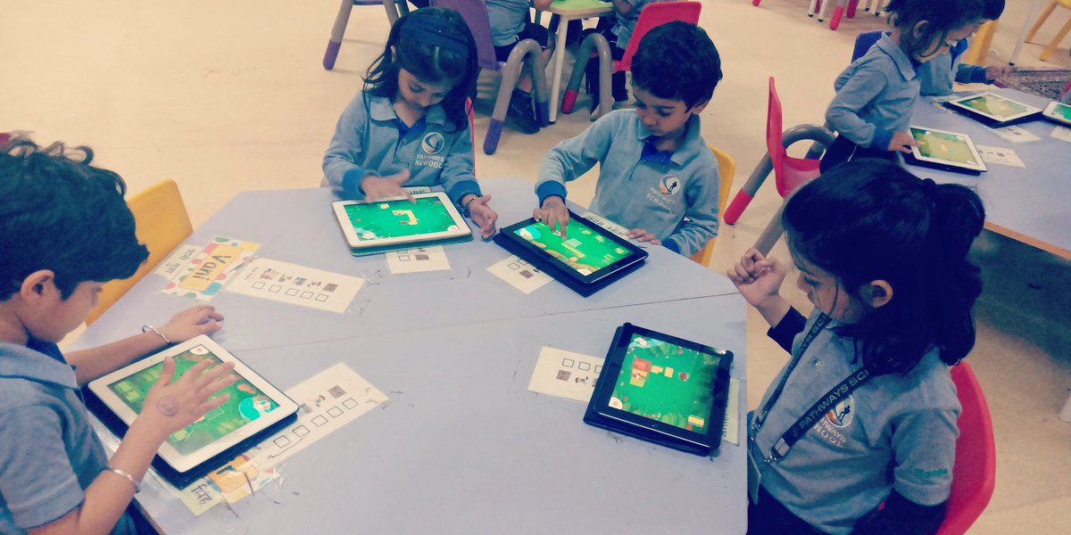 KirtiTrehan's tweet image. The #coding fever continues on Day 3 of #codingweek2019 when our youngest grade is also #coding to get the #supercoder badge #everyonecancode #ipaded #edtech @AppleEDU
@shaliniadvani @vandysays @PathwaysNoida