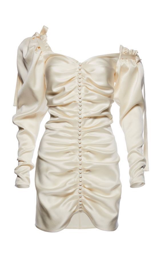 diordella's tweet image. MAGDA BUTRYM TEFE RUCHED DRESS.