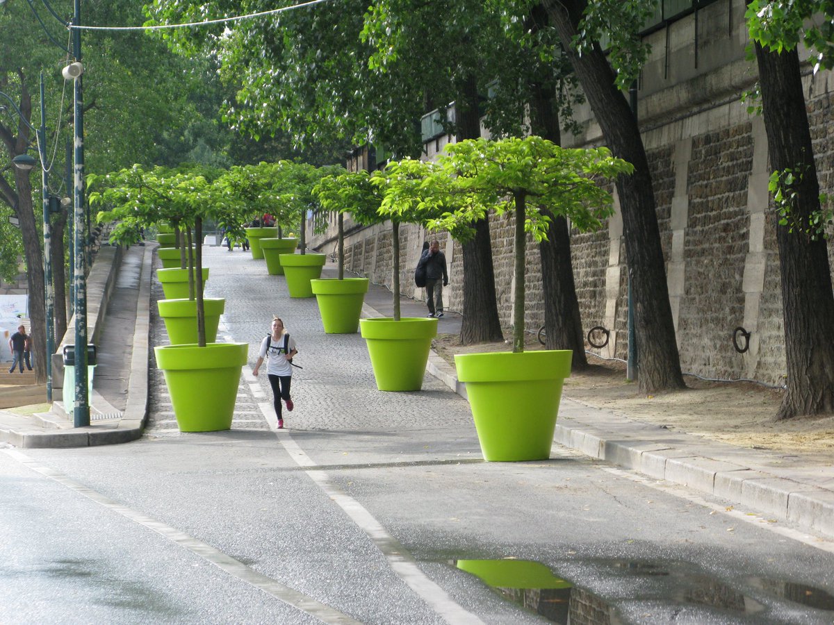 This image could change the world. It changed PARIS. It used to be a ramp leading down to the highway along the Seine. That was for a month 10 years ago...now forever. #placemaking #streetsasplaces #makingithappen