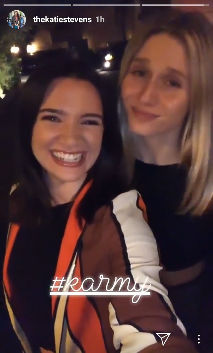 ajnoriega46's tweet image. THIS 💯 makes my #karmy heart happy! 👭👯💕 @thekatiestevens