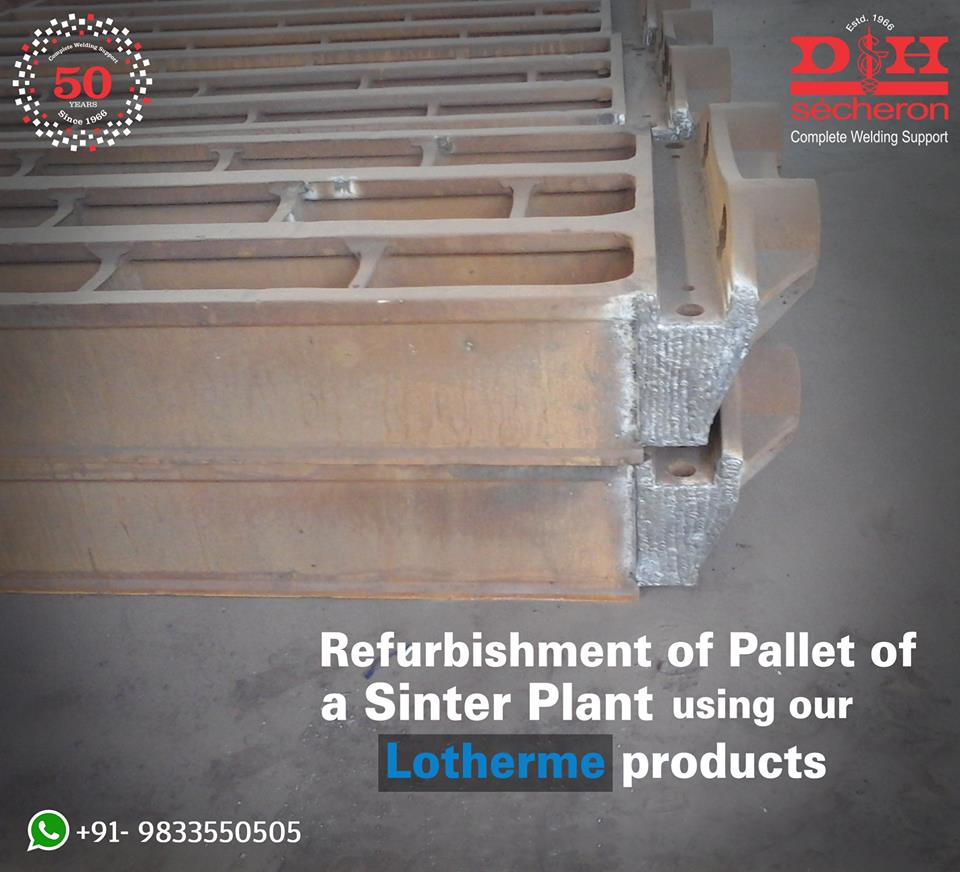 dnhsecheron's tweet photo. Refurbishment of Pallet of a Sinter Plant using our Lotherme products.
To know more about us visit us at https://t.co/0eMnBgFvSj
#DnhSecheron #Pallet #SinterPlant #Welders #Welding #Welded #Lotherme https://t.co/BVnCHIzNu5