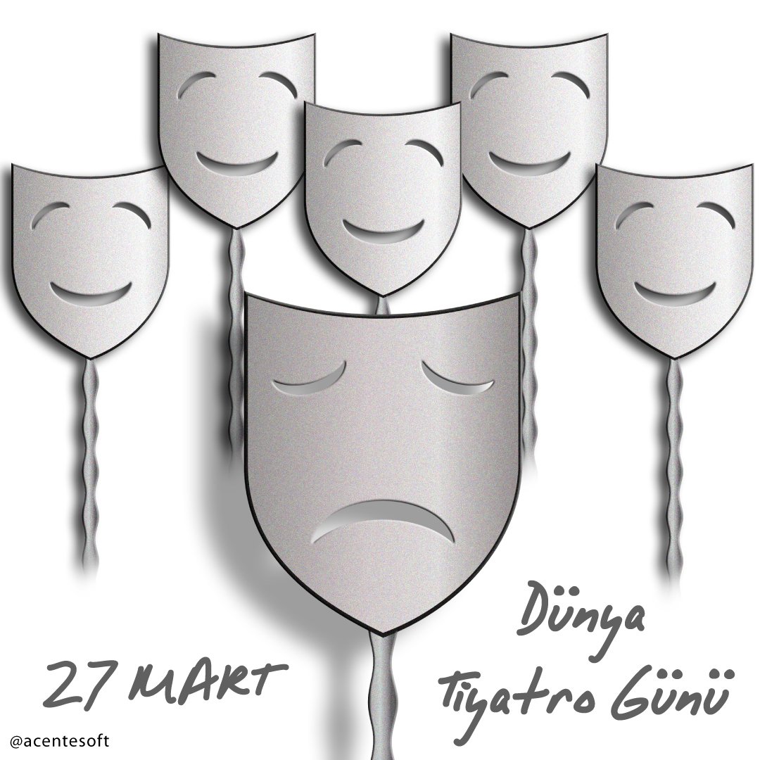 acentesoft's tweet photo. Tiyatro hayattır.27 Mart Dünya Tiyatro Günümüz kutlu olsun.
#27mart #tiyatrogünü #tiyatro #acentesoft #worldtheatreday #lovetheatre https://t.co/0tAx1ixOQR