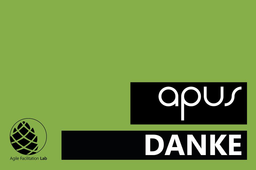 Wir freuen uns, auch dieses Jahr apus.com zu den Unterstützern des Agile Facilitation Labs 2019 zählen zu können! #agilegraz #danke