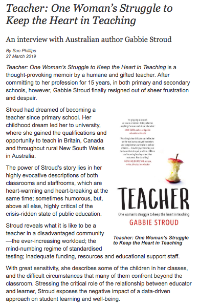 SEP_Australia's tweet image. WSWS interview with educator @GJ_Stroud - “It’s almost as if our system doesn’t need a reformation, it needs a re-creation. It’s like we need to dismantle it and start again from the ground up.”

wsws.org/en/articles/20… #aused #AusEdChat #edchat