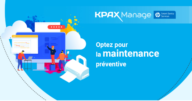 BluemegaTeam's tweet photo. Avec la technologie HP SDS embarquée dans #KPAX Manage :
➡Vous bénéficiez du moteur de maintenance prédictive d’HP pr ses équipements
➡Vous anticipez les tâches de maintenance, optimisez les déplacements de vos techniciens & les délais de résolution
#MaintenanceIntelligente https://t.co/v1x88ChNrX