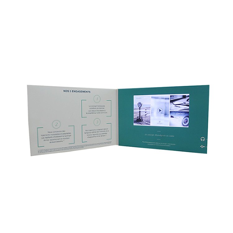 mocmmcom's tweet image. Video Books, Video Brochures, and Video Mailers give you the power of print, video &amp;amp; audio united. In a nutshell, we embed lucid LCD screens into: hardbound books, elegant brochures, catalogs or menus, and even direct mail pieces.