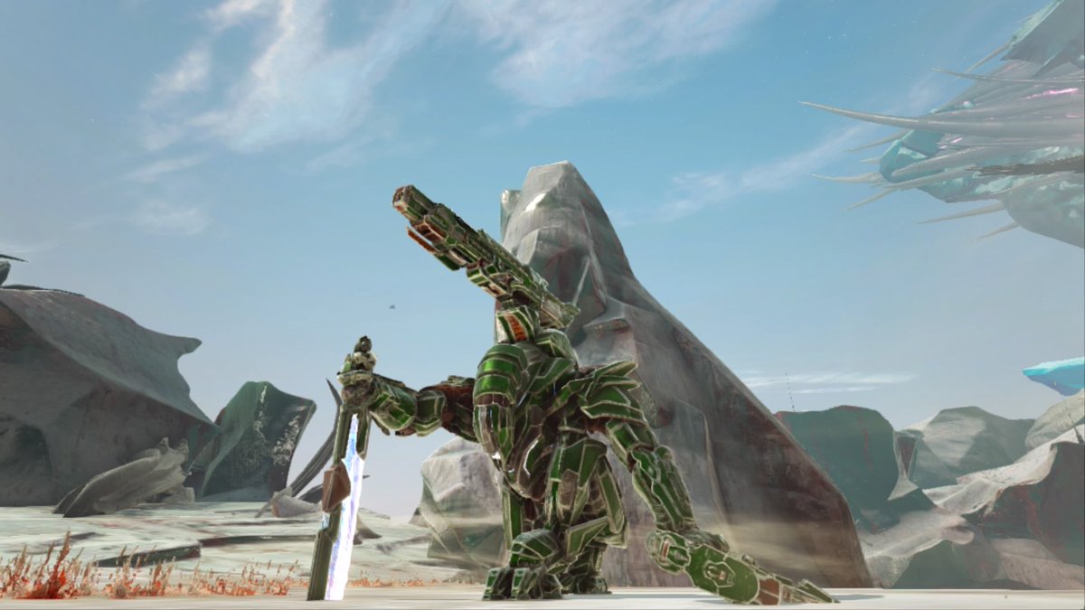 ARK_creaturebot's tweet photo. MEK
ジオン公国が開発した汎用人型決戦兵器。
設計図から制作可能で、強さも設計図準拠。エレメントを燃料として動き、人が乗らないと行動しない
追加装備も３種存在する。

核融合炉を爆発させるとコロニーの外壁に穴が開くので、コクピットを狙おう。https://t.co/Wh4ikiiQ4E