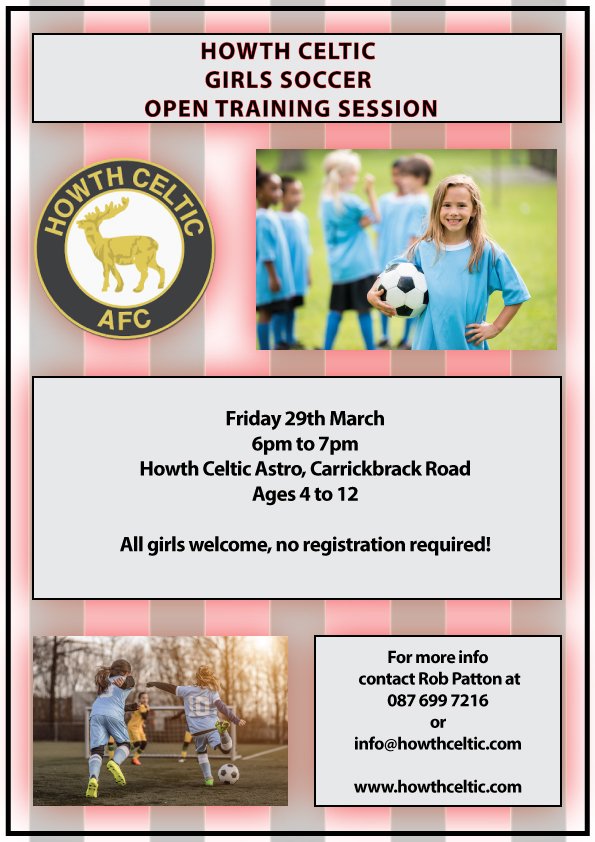 We had a brilliant turnout of 40 girls last week - we want more this week!!

Open free session - all girls welcome!!

#girlssoccer #girlsarebetterthanboys