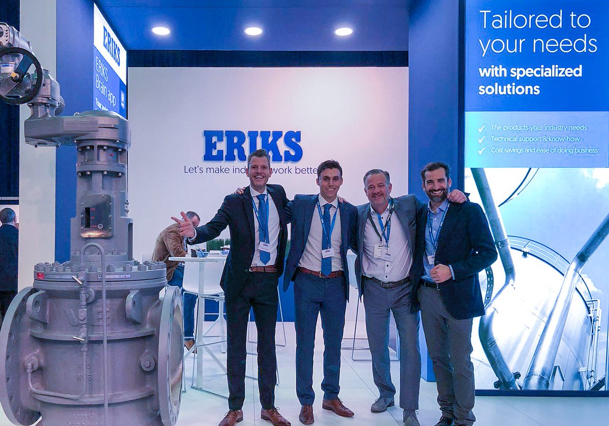 ERIKSbv's tweet image. Ontmoet ons TEAM vandaag en morgen op @StocExpo in Ahoy, Rotterdam. 
Stand G8. Alles over #TankStorage, onze VE Dual expanding plug valves, #CoEngineering, #ProjectManagement en #VMI. Registreer gratis: easyfairs.com/stocexpo-europ…
#StocExpo #StocExpo2019