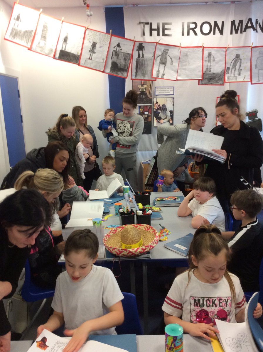 The parents all had a wonderful time at our exhibition of learning <a href="/Y3and4FoxHill/">Y3/4FoxHill</a>