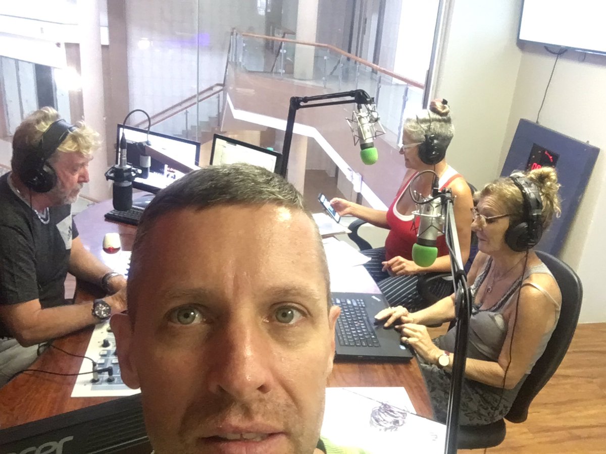 Radio2Day's tweet photo. What on earth happened on the #SteveBishopShow this morning....

#BreakfastMadness https://t.co/5UKgCPT2NU