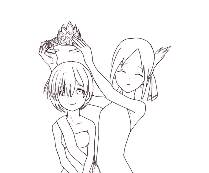 Kaguya Shinomiya and Rem. Best girls 