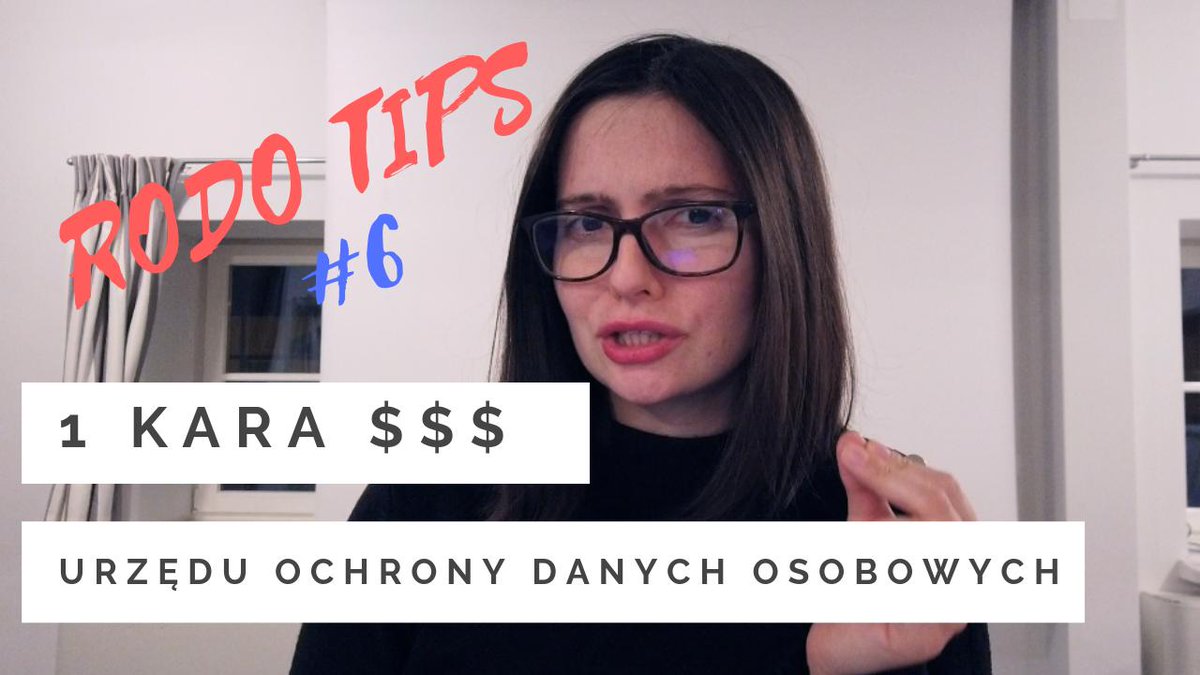 cyberlawPL's tweet photo. #rodo #daneosobowe Pierwsza kara finansowa UODO 😱🧐
Za co? Co o tym sądzę? Czego możemy się spodziewać? Jak uniknąć kary? Sprawdźcie filmik nagrany specjalnie dla Was 👍 https://t.co/y4GDsPnQuG https://t.co/fQ5IOyyP3I