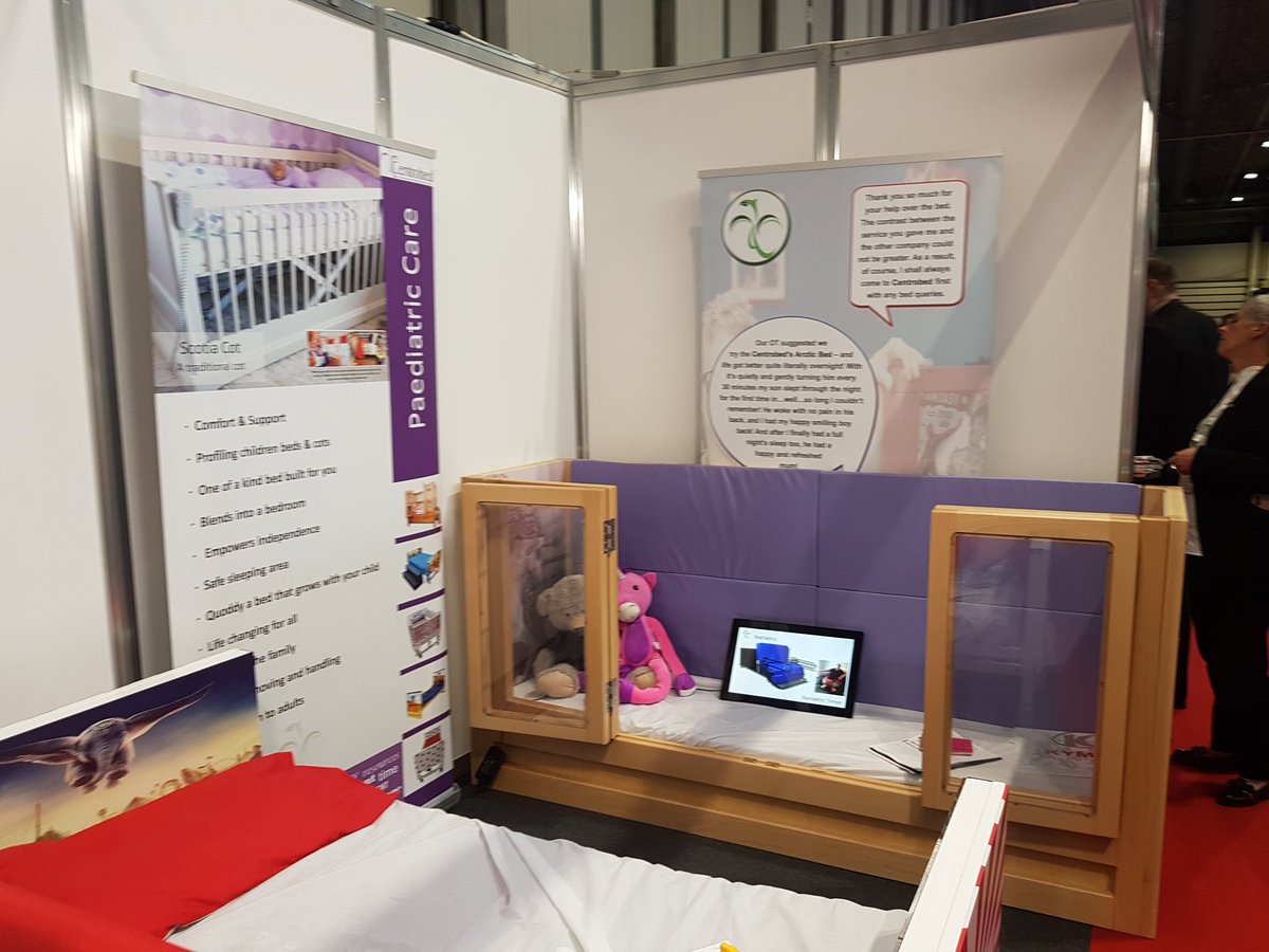 Centrobed's tweet photo. Ready for day 2 at the #Naidex45 stand 45. You will #amazed about what we see a #chairbed #turningbed #standupbed #abedthatgrows #leglifters #bedrails #cots and you might even see #Dumbo
#occupationaltherapy #community #stopthepressure #singlehandedcare #costsaving #weareable https://t.co/W1i9lh5Mm6