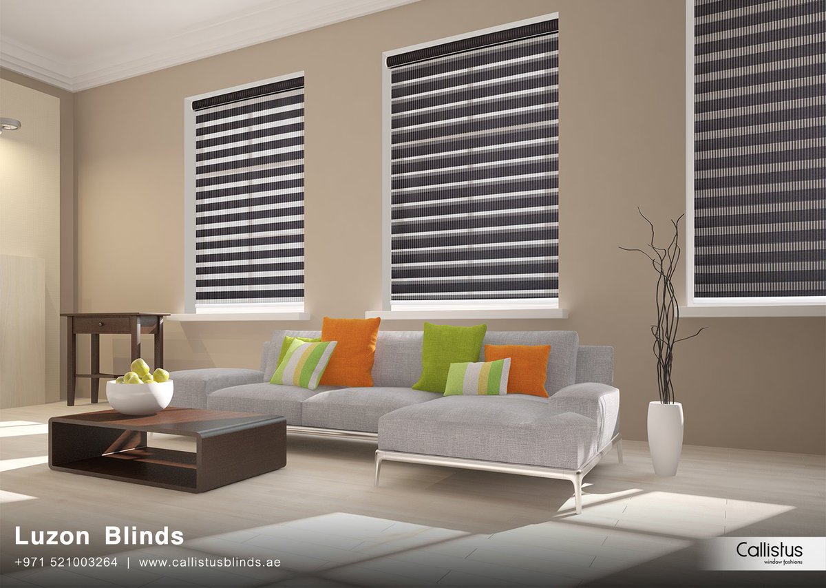 CallistusBlinds's tweet photo. #Callistus Luzon #Blinds are #beautiful to design your own #world with #window blind made up of two layers of opaque &amp; #translucent horizontal striped fabrics. 
https://t.co/k8GSixoFXI
#zebrablinds #Luzonblinds #windowfashion #motorisedblinds #UAE #GCC #Dubai #Sharjah #interior https://t.co/BrsowXGKQ4