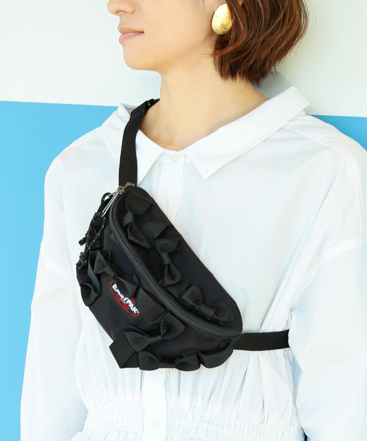BEAMS COUTURE × EASTPAK リボンまみれのEASTPACK