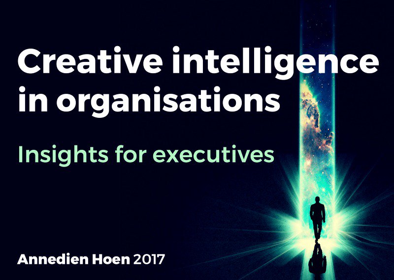 Upskilling existing workforces to enhance their CREATIVE INTELLIGENCE is the way to respond to The Fourth Industrial Revolution.

veld.fm/creative-intel…

#4IR #HR #futureproof