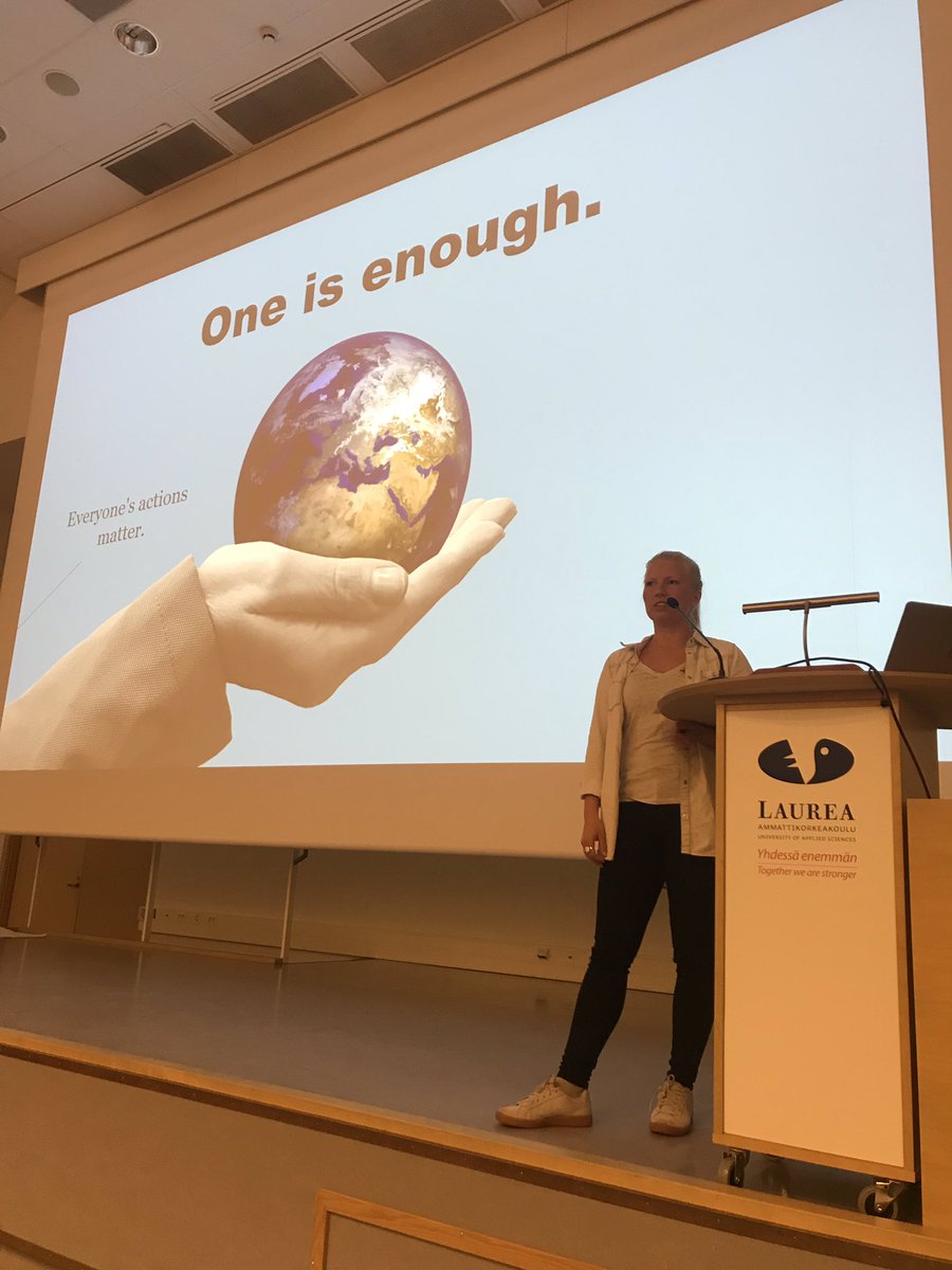 FlemmingElina's tweet photo. @SitraFund ’s inspiring opening speech in the Laurea Circular Economy Jam. Let’s jam on the challenges and make it happen 🌎#LaureaCEjam #Circulareconomy #cocreation #circulareconomyUAS #laureacirculareconomy #CElaureaUAS #kiertotalousAMK #LaureaUAS #circ4life #citydrivers https://t.co/otWVKgI71m