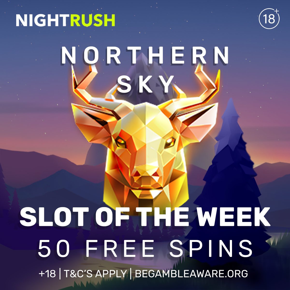 nightrush_com's tweet photo. Get ready for some WILD rewards in our exclusive slot of the week! Enjoy the impressive slot "Northern Sky" this week with 50 #freespins 
🔎https://t.co/Uh9NKlp9ZW
#casino #igaming #win #bonus https://t.co/hrMTrJJfpJ
