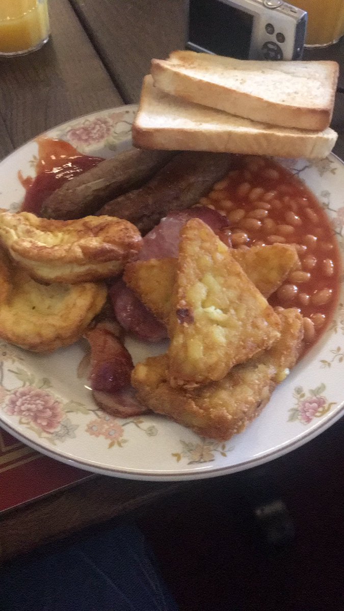 Breakfast of champions at <a href="/BeaumanorHall/">Beaumanor Hall</a> with the Year 2s.