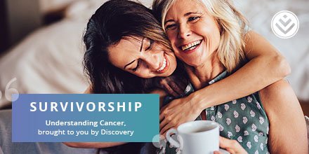 Discovery_SA's tweet photo. Becoming a cancer survivor means finding a ‘new normal’. It’s a challenging and liberating experience and the subject of our 8th #UnderstandCancer podcast episode. Listen now https://t.co/lAQPlYwC6H RT our pinned TL tweet & opt in to our weekly series with @CliffCentralCom https://t.co/SICnr4H6Gc