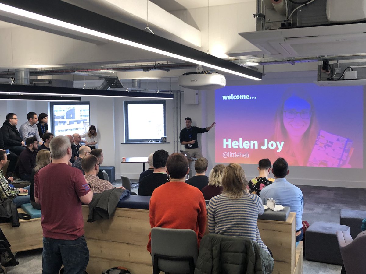 lee_crossley's tweet image. This morning @NottsTechfast it’s @LittleHelli talking about Digital Exclusion: Designing for Everyone! #BreakfastClub #Techfast #DesigningForEveryone #bjss #sparck