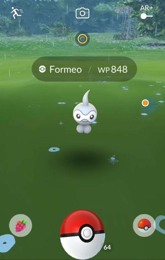 ElikGreylion's tweet image. Es regnet, Formeo... #PokemonGo #Formeo #NichtDasErsteMal