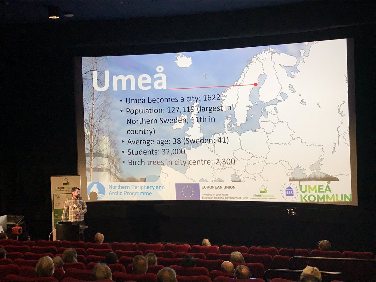EU_eLighthouse's tweet photo. Erik Eklund, @UmeaKommun, and Gireesh Nair, @UmeaUniversity, discussing the key actions in Umeå 🇸🇪
Municipal buildings have achieved a 4.2% energy saving through actions undertaken during the elighthouse project 💡
#elighthouse #elighthouseOulu #energyefficiency https://t.co/KBvVeXXrtD