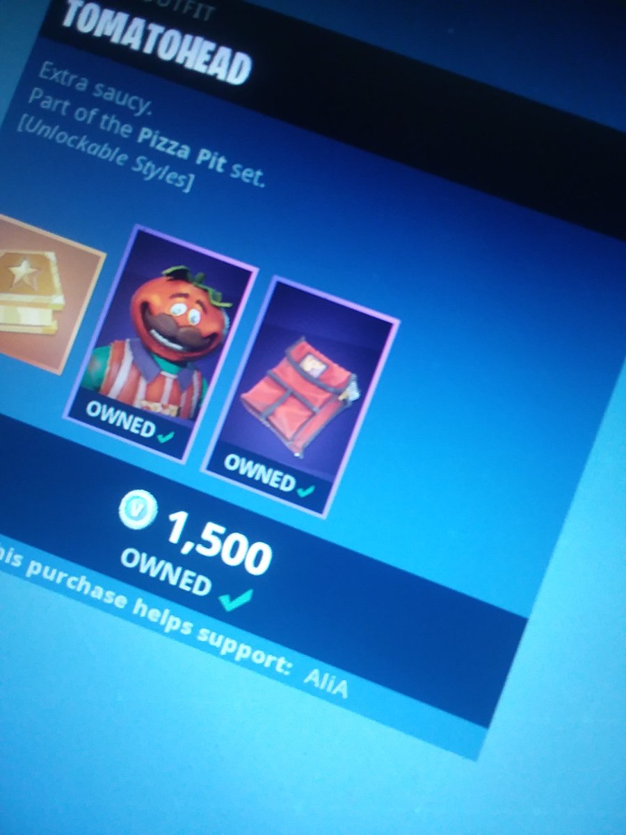 Evan21180983's tweet photo. @OMGitsAliA I used YOUR SUPPORT A CREATOR CODE WHEN BUYING TOMATOHEAD PLZ PUT ME IN VIDEO! ~EVAN https://t.co/1Ucdc0nYjn