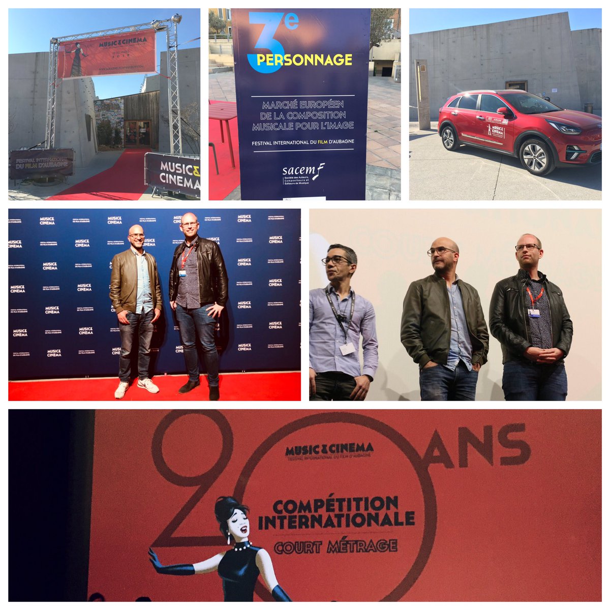 sebbaret's tweet photo. A very nice moment at the 2019 Aubagne International Film Festival - Music &amp; Cinema for the 20th edition, thank you to the whole team for their warm welcome ! #fifamusicinema #les20ansdufifa https://t.co/BvbsXHkl4b