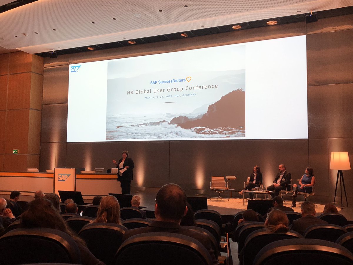 Proud to be here marking 17 years of the #HR Global User Group <a href="/SAP/">SAP</a> at the annual conference gets going in St. Leon Rot this morning. Intros from the lovely Sarah Nehring and thank you to <a href="/awils/">Amy Wilson (she/her)</a> for sponsoring! #successfactors