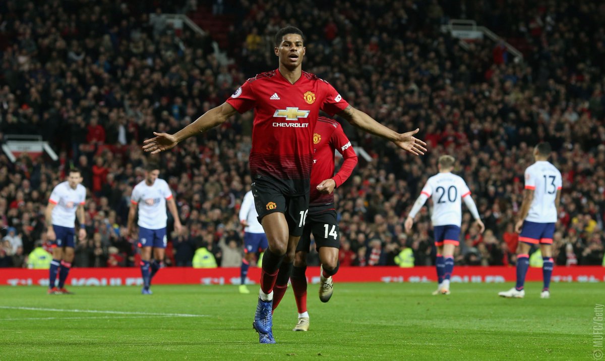 ManUtd's tweet photo. Of the 4️⃣0️⃣ goals scored under Ole, 2️⃣1️⃣ have been netted by #MUAcademy graduates! ✊ #MUFC https://t.co/pqpQxnQFbk